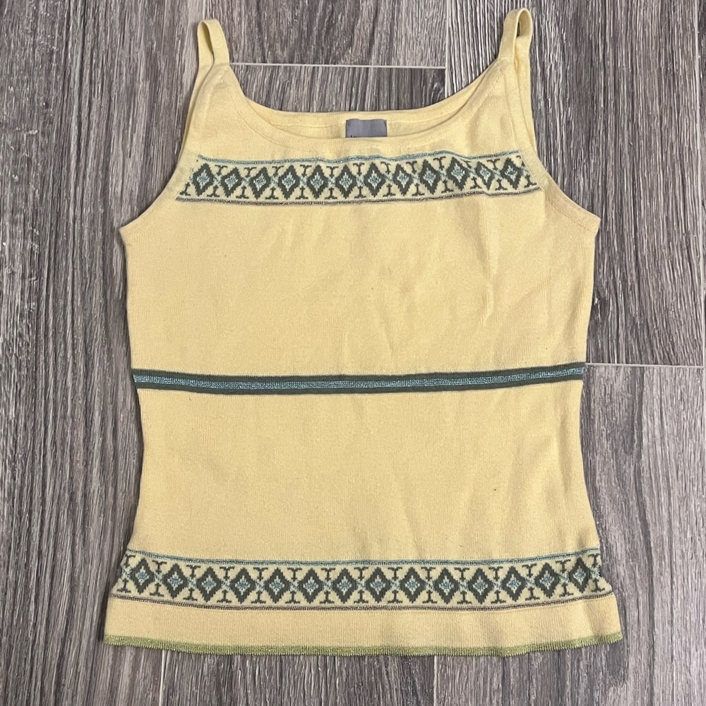 Vintage yellow top! 2/for$15